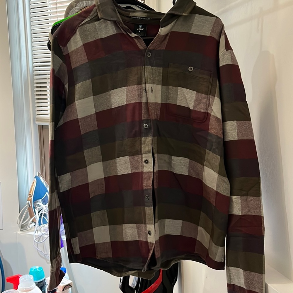 Large Kuhl flannel